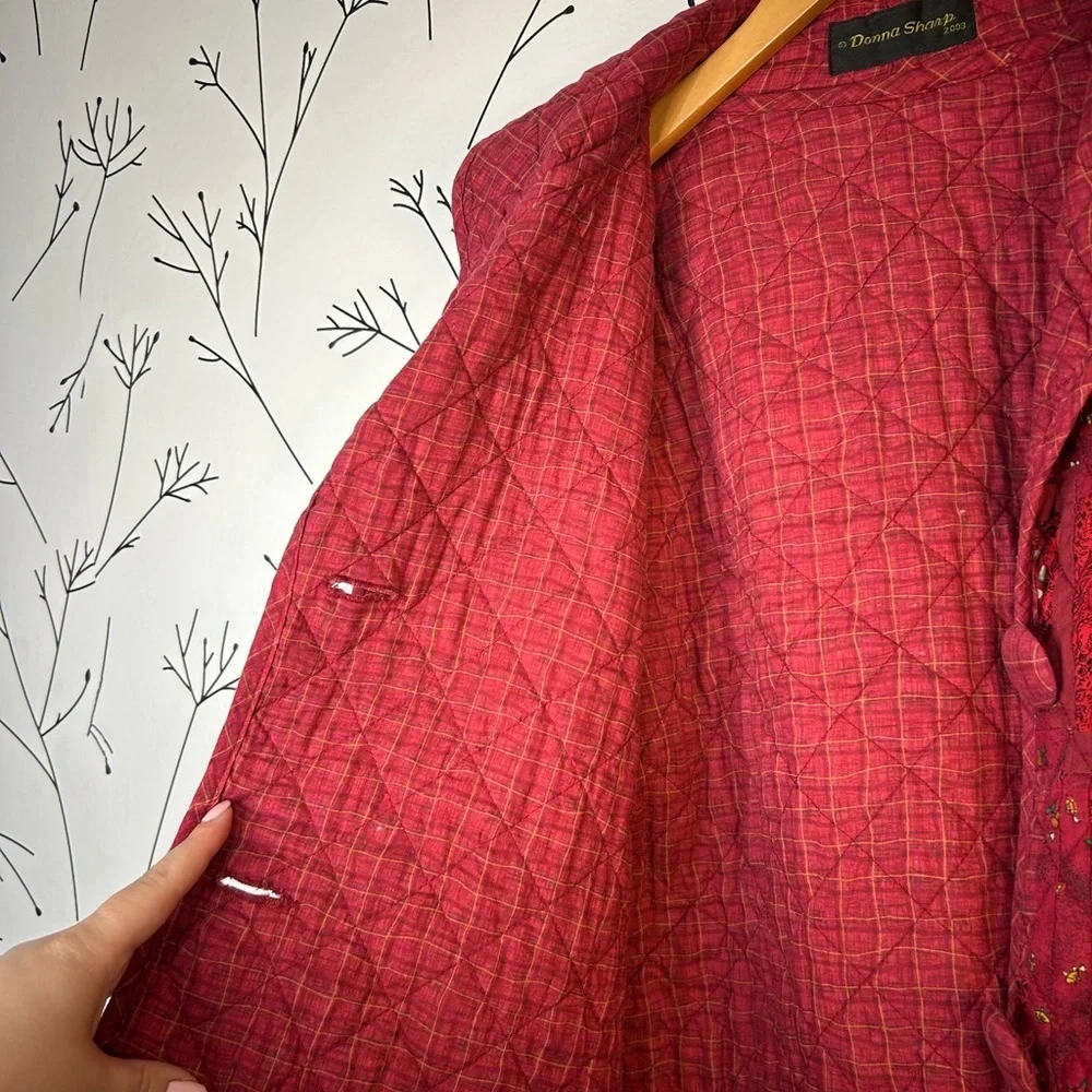 Vintage Donna Sharp Quilted Jacket